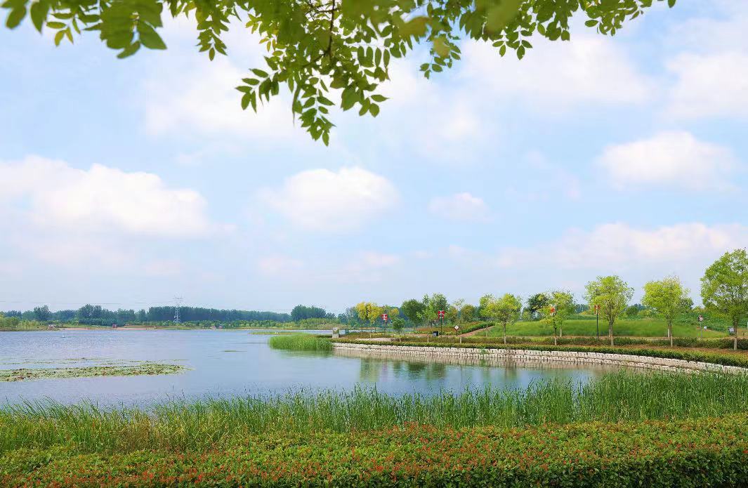 平舆天水湖公园导航图片